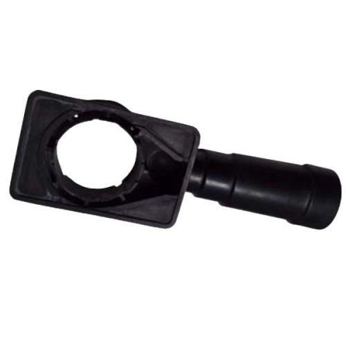 Top view of Alpha Ecoguard CD with circular drilling opening and vacuum connector