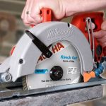 Alpha Knock Out VTS008 mounted on a Trac Star 2000 wet saw