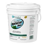 Side view Benefect Antimicrobial Botanical Disinfectant Wipes container lid and product label