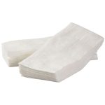 Angle view Boardwalk Dinner Napkins packaging