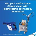 Side view Clorox Total 360 Electrostatic Power Sprayer