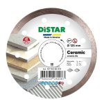Front view DiStar Ceramic 4.5″ diamond blade with continuous cutting rim