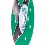 DiStar Colibri angle view showing thin diamond cutting rim