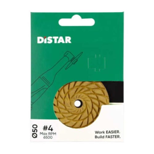 DiStar CoolPad 2 inch diamond polishing pad for porcelain and ceramic dry finishing