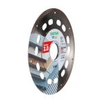 Angled view DiStar Esthete 2.0 4.5″ diamond blade with see-through core