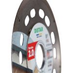 Close-up DiStar Esthete 2.0 4.5″ diamond blade showing cooling slots and cutting rim