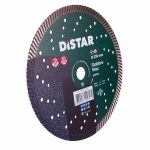 DiStar Gabbro Max Turbo angle view showing segmented diamond cutting rim