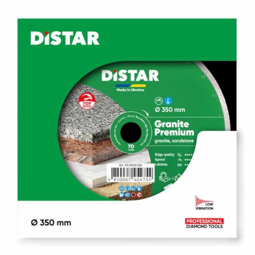 DiStar Granite Premium 16 inch diamond blade for cutting granite and hard stone