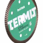 DiStar Termit detail showing cutting rim and compact blade surface