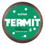DiStar Termit front view showing compact turbo diamond blade and red face