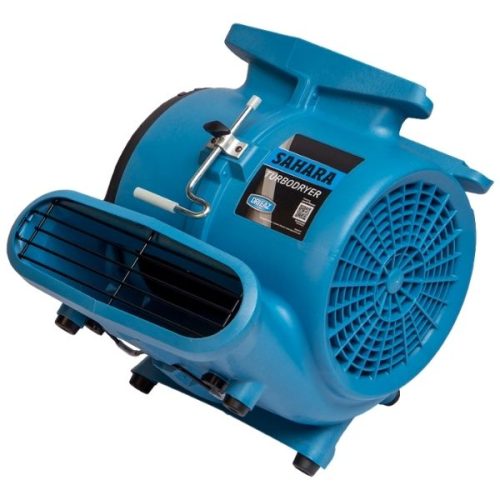 Side view Dri-Eaz Sahara Pro X4 Turbo Dryer Air Mover air intake and outlet vents