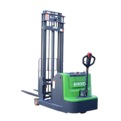 EKKO EK10S-138LI lithium counterbalanced walkie stacker for pallet lifting