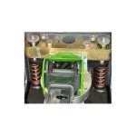 EKKO EB14C-118 Full Powered Straddle Stacker suspension mechanism detail