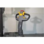 EKKO EB20CS-216Li Lithium Electric Straddle Stacker operating handle detail