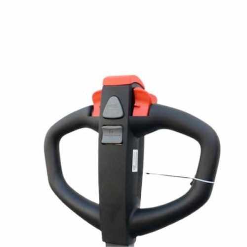 Detail view EKKO EP18JLi Lithium Pallet Jack drive housing and operating handle