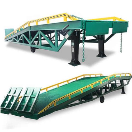 EKKO portable yard ramp for forklift warehouse loading
