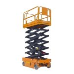 EKKO ES100E Scissor Aerial Work Platform angle view
