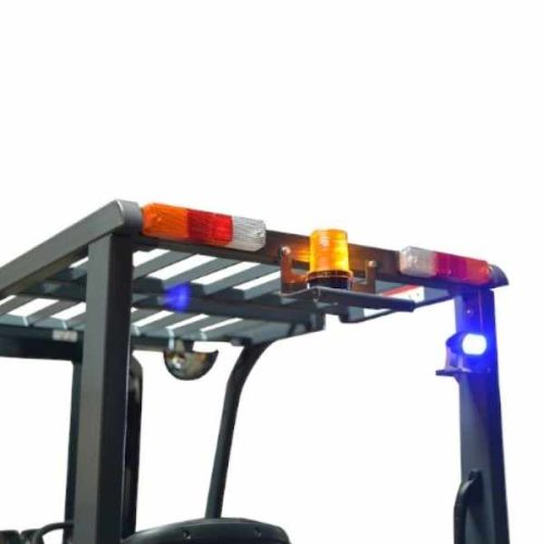 EKKO EK25GB Wheel Electric Forklift overhead safety lights detail