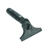 Ettore Contour Pro Handle angle view with contoured handle grip and pivoting head