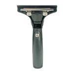 Ettore Contour Pro Handle rear view with contoured handle grip and pivoting head