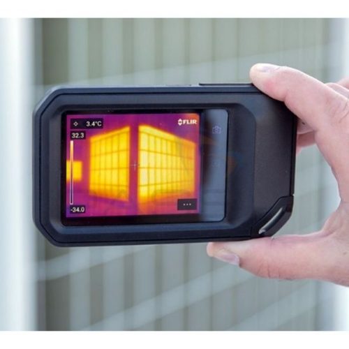 Rear view FLIR C5 Compact Pressional rmal Imaging Camera lens module