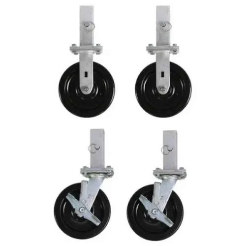 Groves adjustable foot lock for industrial carts and material handling equipment