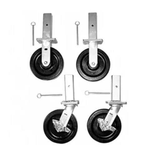 Groves caster kit for 96x48 inch glass cart mobility