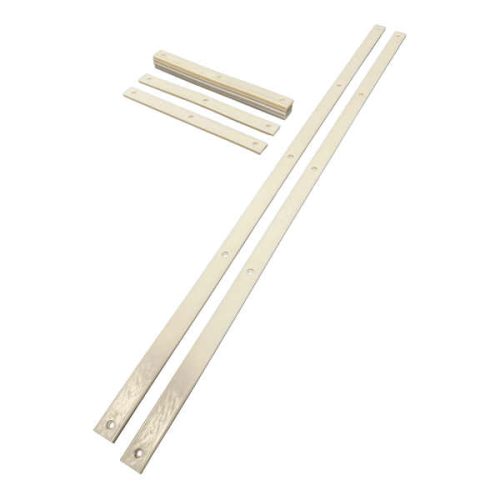 Groves non-marring PVC rack protection strips for glass and stone storage