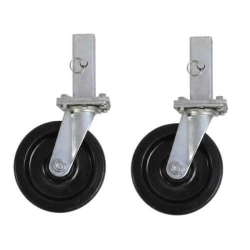 Groves swivel industrial caster for glass handling carts and racks