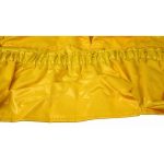 Impact Caddy Bag For Round Trash Can gallery 4 with yellow vinyl caddy bag, storage pockets, and trash can attachment