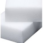 Close-up view Marino MiraClean White Sponge texture