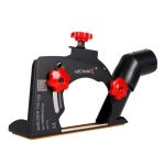 Mechanic AirSLIDER angled view showing adjustable knobs and dust outlet