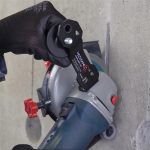 Mechanic HANDLE in use during controlled grinding or chasing work