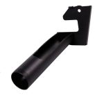 Angled view Mechanic Pipe 45 2.0 dust-removal tube curved metal body