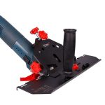 Mechanic SLIDER 2.0 front view installed on angle grinder