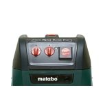 Front view Metabo ASR 35 AutoCleanPlus All-Purpose Vacuum Cleaner hose and front panel