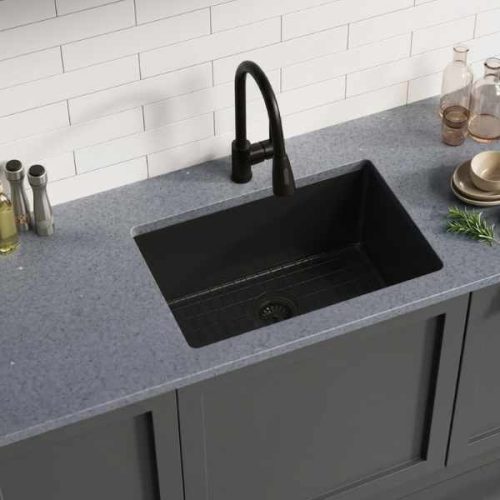 Pelican PL-GMB111 R15 gunmetal black kitchen sink