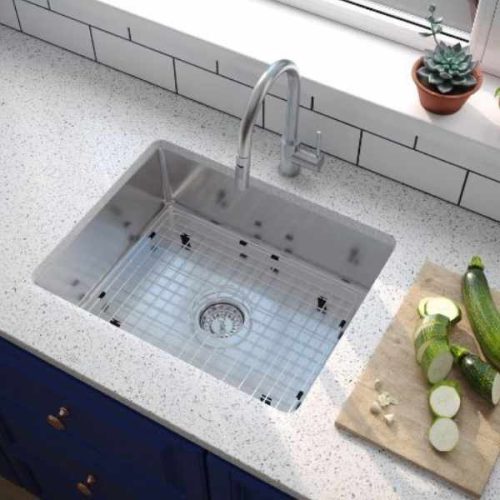 Pelican PL-VR2318 R20 stainless steel undermount kitchen sink