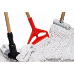 Rayon Blend Finish Mop Head close-up with 4-ply loose twist yarn