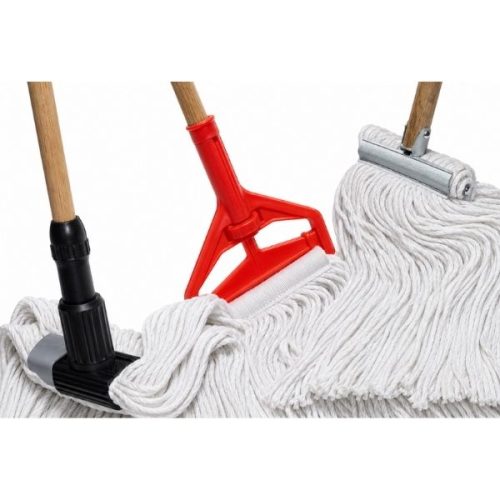 Rayon Blend Finish Mop Head close-up with 4-ply loose twist yarn