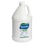Angled view Sporicidin RTU Disinfectant bottle trigger sprayer