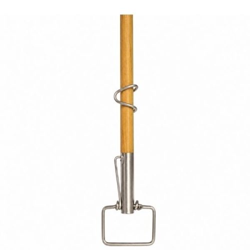 Supreme Sure Grip Style Mop Stick front view with wood mop handle
