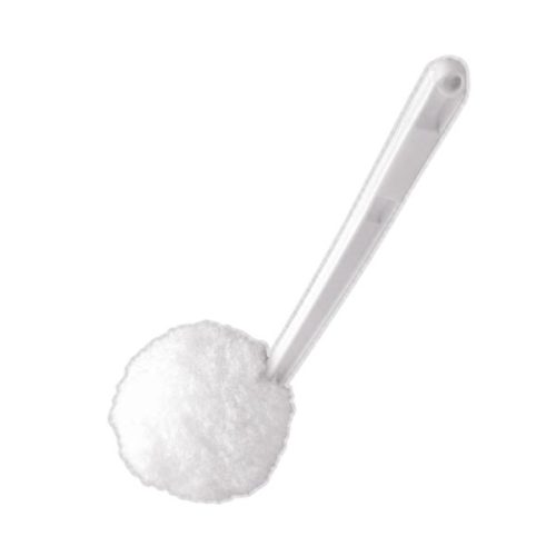 Tolco Deluxe Toilet Bowl Mop top view with acid resistant fiber head