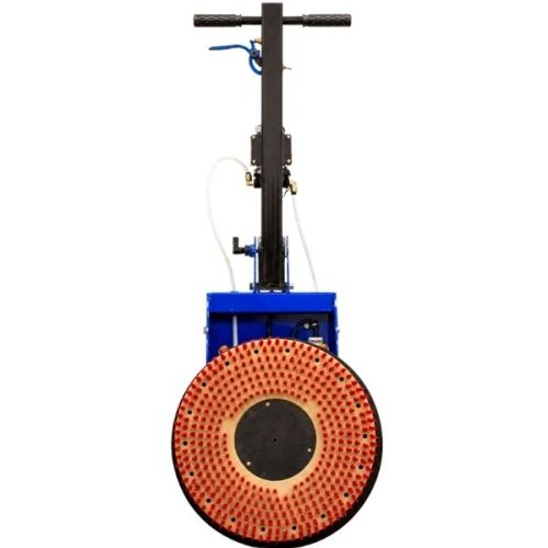 Front view Trinity Phoenix MX Tri-Directional Machine circular cleaning pad