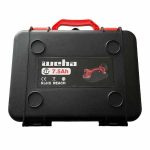 TuffCup Hi-Flow LED electric vacuum lifter with upright handle frame