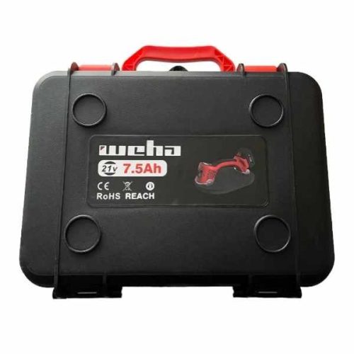 TuffCup Hi-Flow LED electric vacuum lifter with upright handle frame
