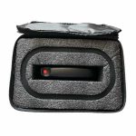 TuffCup RuffGrip 9 LED suction cup stored inside carrying case