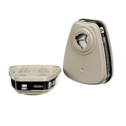 Angled view 3M Organic Vapor Cartridge 6000/7000 Series
