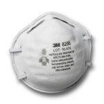 3M Particulate Respirator 8200 N95 angle view