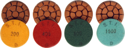 STI Terrazzo REDZ Polishing Pads - Imagen On Page
